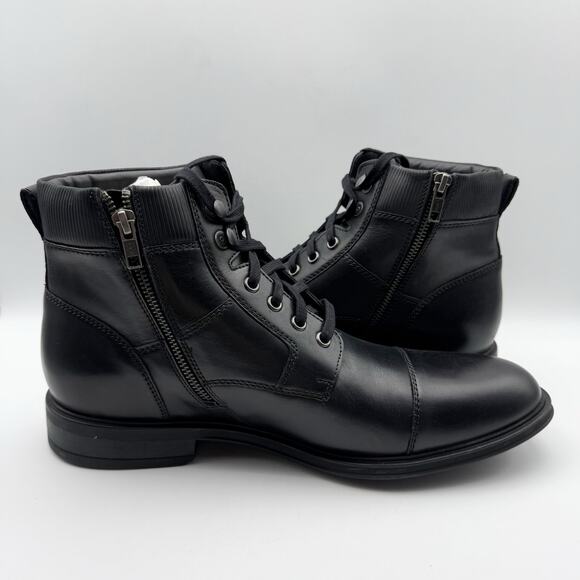 Mephisto Mens Kolby Dress Ankle Boot US 11 M EU 45 Black Leather NWOB - Picture 3 of 11